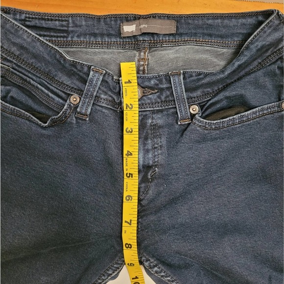 Levi's Legging Dark Wash Skinny Jeans Size 27 - Picture 8 of 9